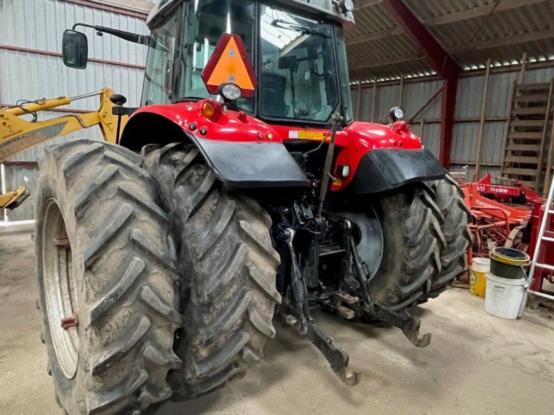 Massey Ferguson 6465 Dynashift med Frontlift