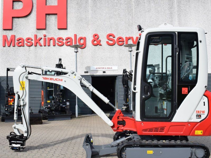 Takeuchi TB216 Udstillingsmodel, Compacttilt CT2