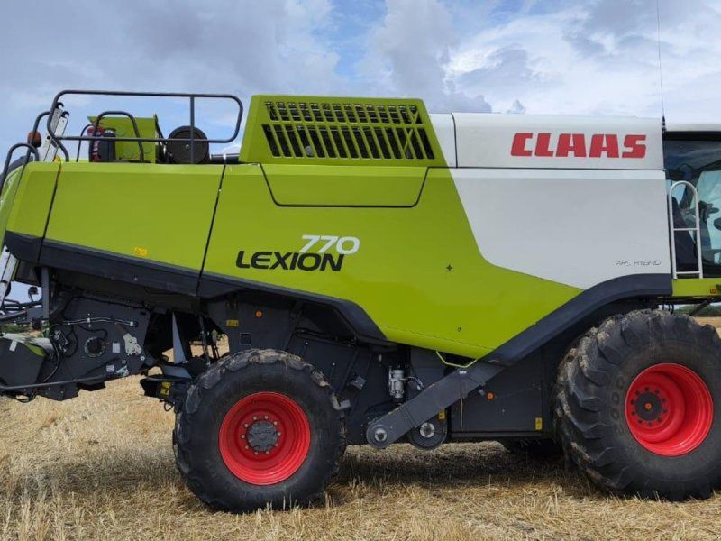 Claas LION 770 4WD. Incl. Vario 1200 skærebord. Telematics Quantimet