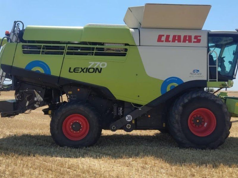 Claas LION 770 VI KAN GIVE 50 TIMERS HØSTGARANTI I DK !!! Incl. skær
