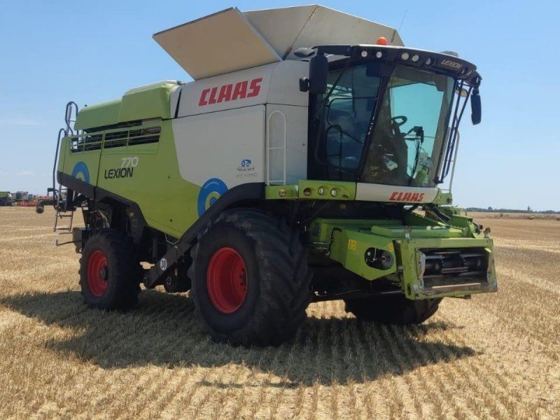 Claas LION 770 VI KAN GIVE 50 TIMERS HØSTGARANTI I DK !!! Incl. skær