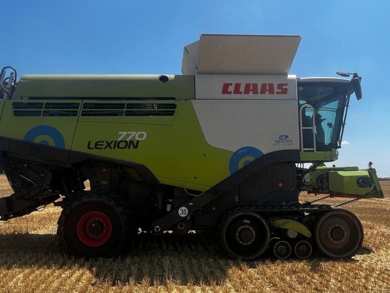 Claas LION 770 TT Incl Vario V1200 bord. CEMOS Auto Cleaning. CEMOS