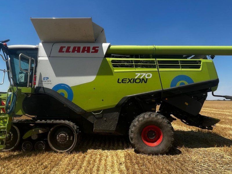 Claas LION 770 TT Incl Vario V1200 bord. CEMOS Auto Cleaning. CEMOS