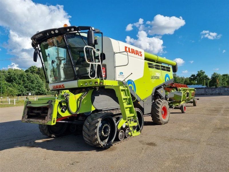 Claas LION 760 TERRA TRAC  Incl. Skærebord Vario V1050. Laser Pilot.