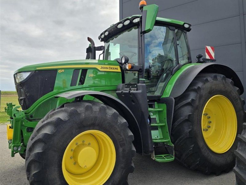 John Deere 6R 215 Vi giver 50 timers reklamationsret i Danmark!!! Front PTO