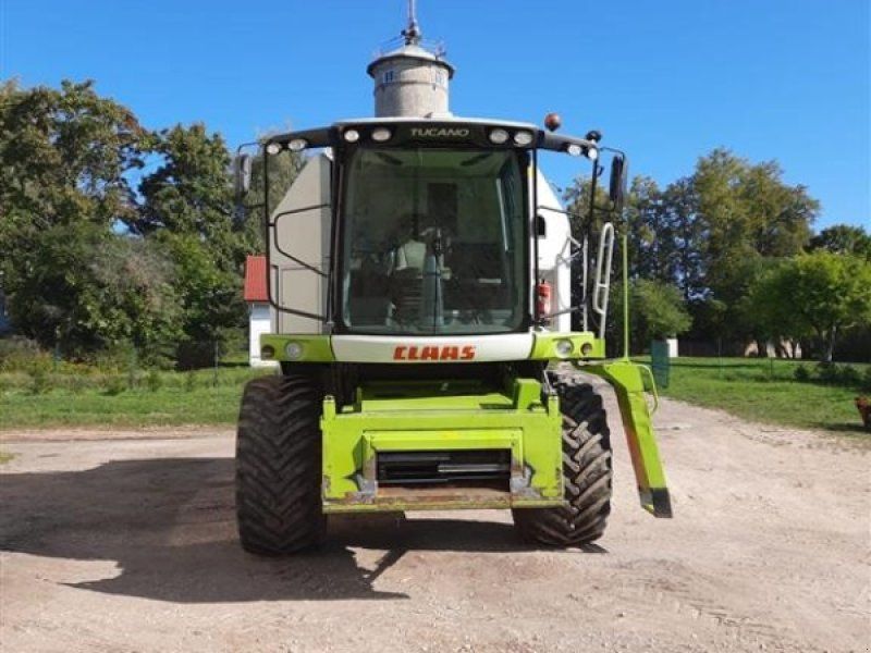 Claas Tucano 420 Fin lille mini Lion. RYSTER. Med skærebord C5