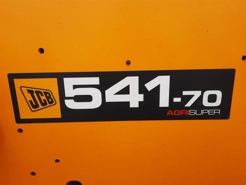 JCB 541-70 AGRI-SUPER Pallegafler, Hitch krog, Aircondition, Central