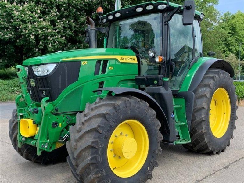 John Deere 6R 155 Front PTO Luft og hydraulik bremser. Front PTO. GPS ready