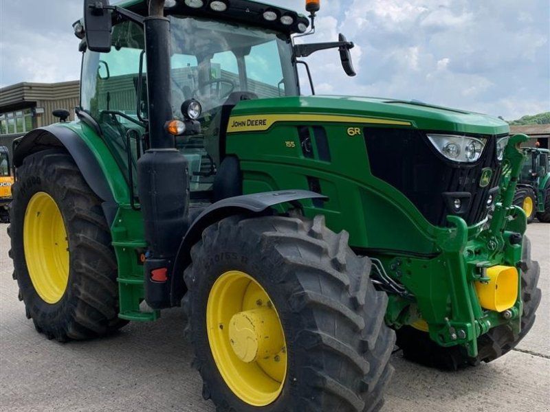 John Deere 6R 155 Front PTO Luft og hydraulik bremser. Front PTO. GPS ready