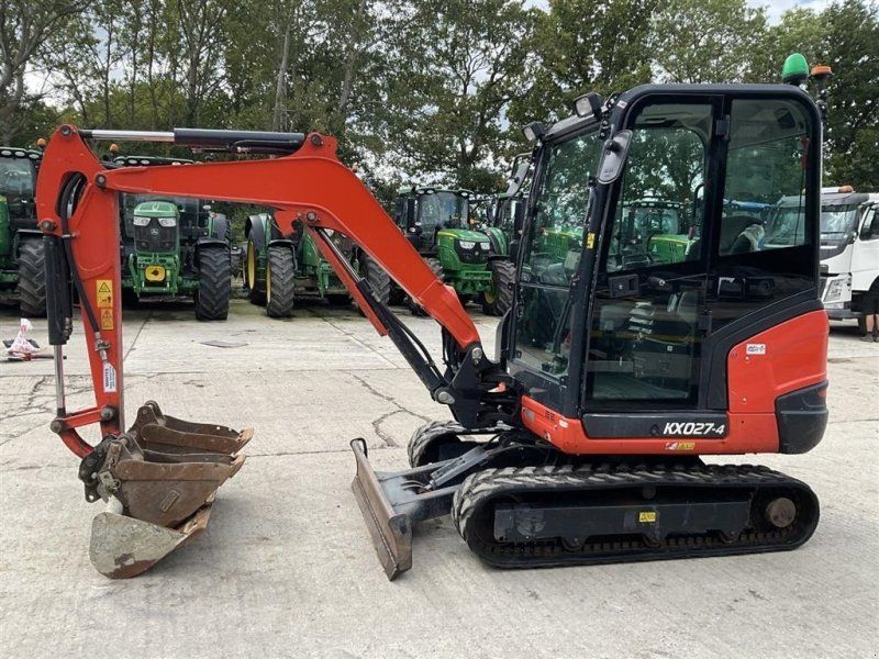 Kubota kx027-4 3 skovle. Ring til Ulrik på 40255544. Jeg snakker Jysk,