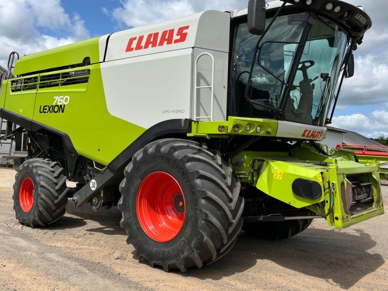 Claas LION 760 Høst hjælps tilbud med CEMOS