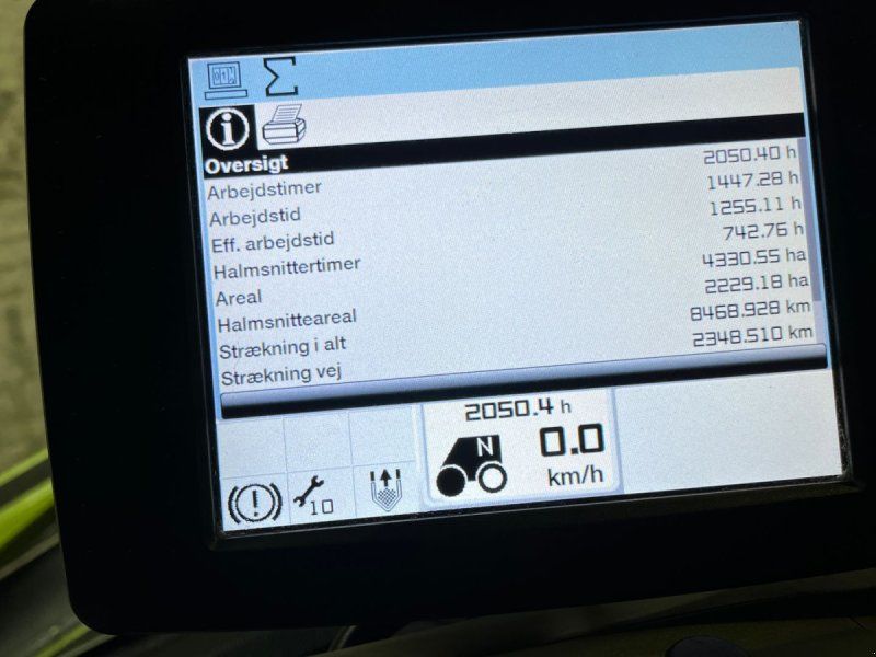 Claas LION 760 Høst hjælps tilbud med CEMOS