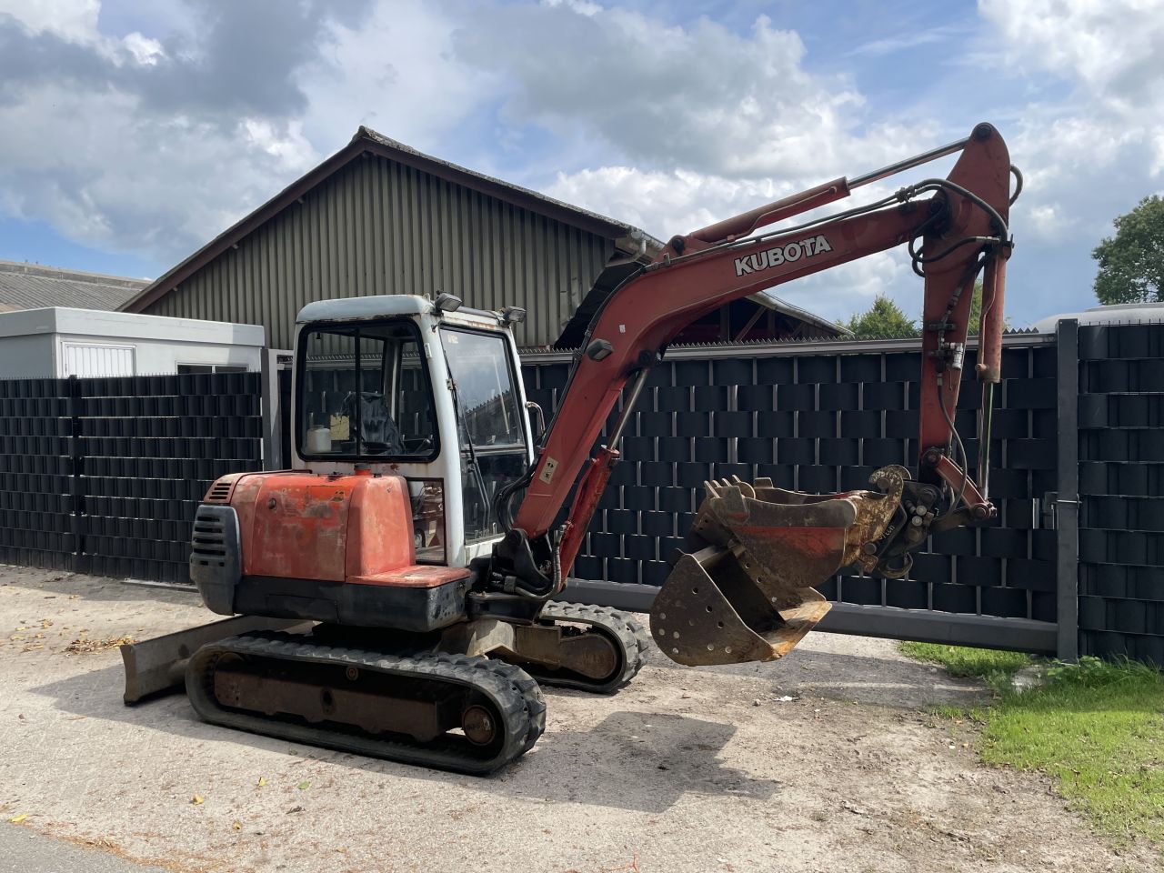 Kubota kx121 graafmachine hitachi yanmar bobcat