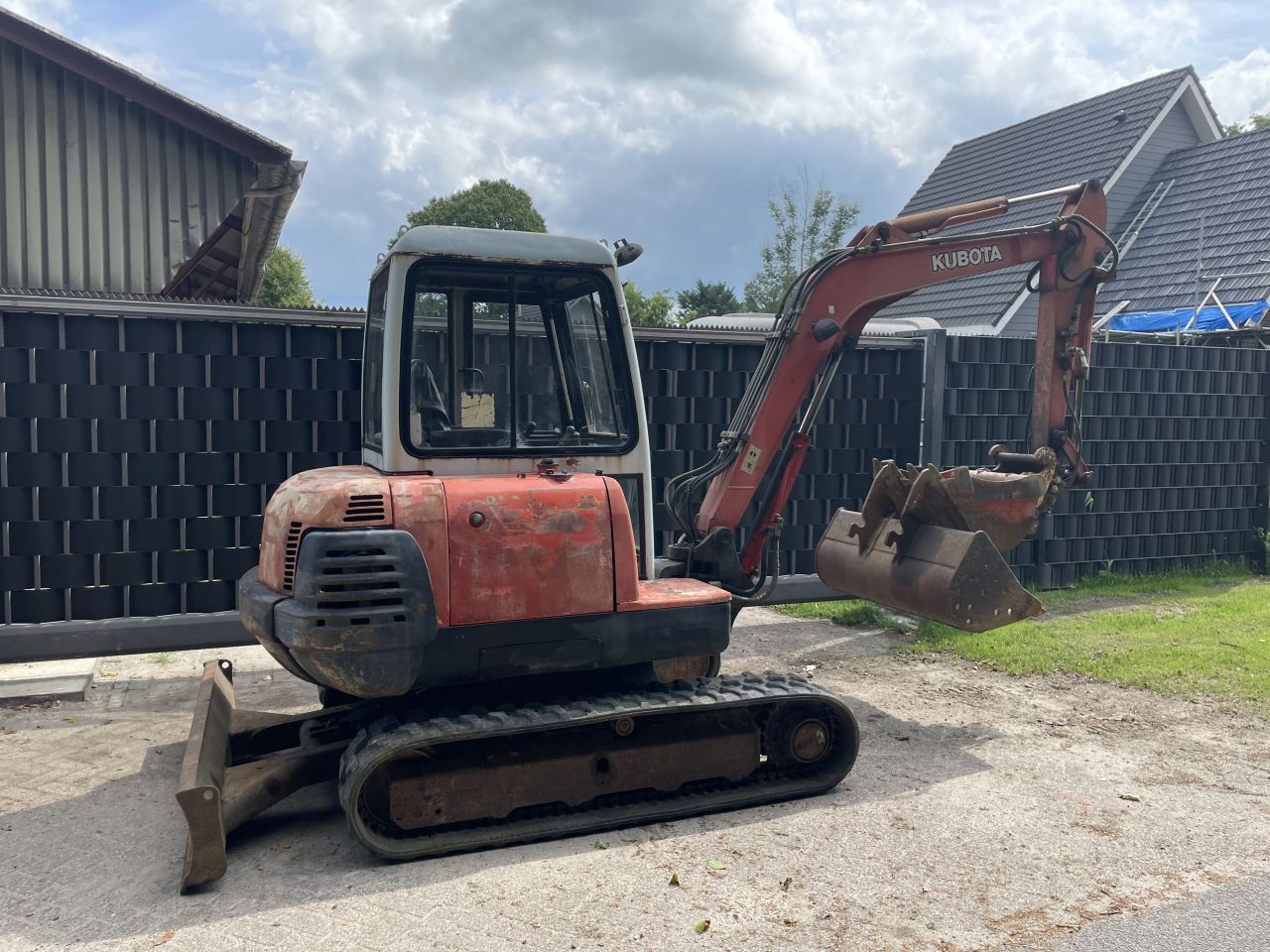 Kubota kx121 graafmachine hitachi yanmar bobcat