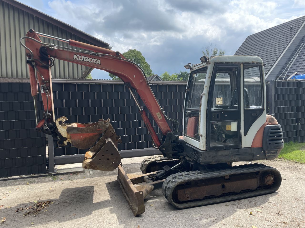Kubota kx121 graafmachine hitachi yanmar bobcat