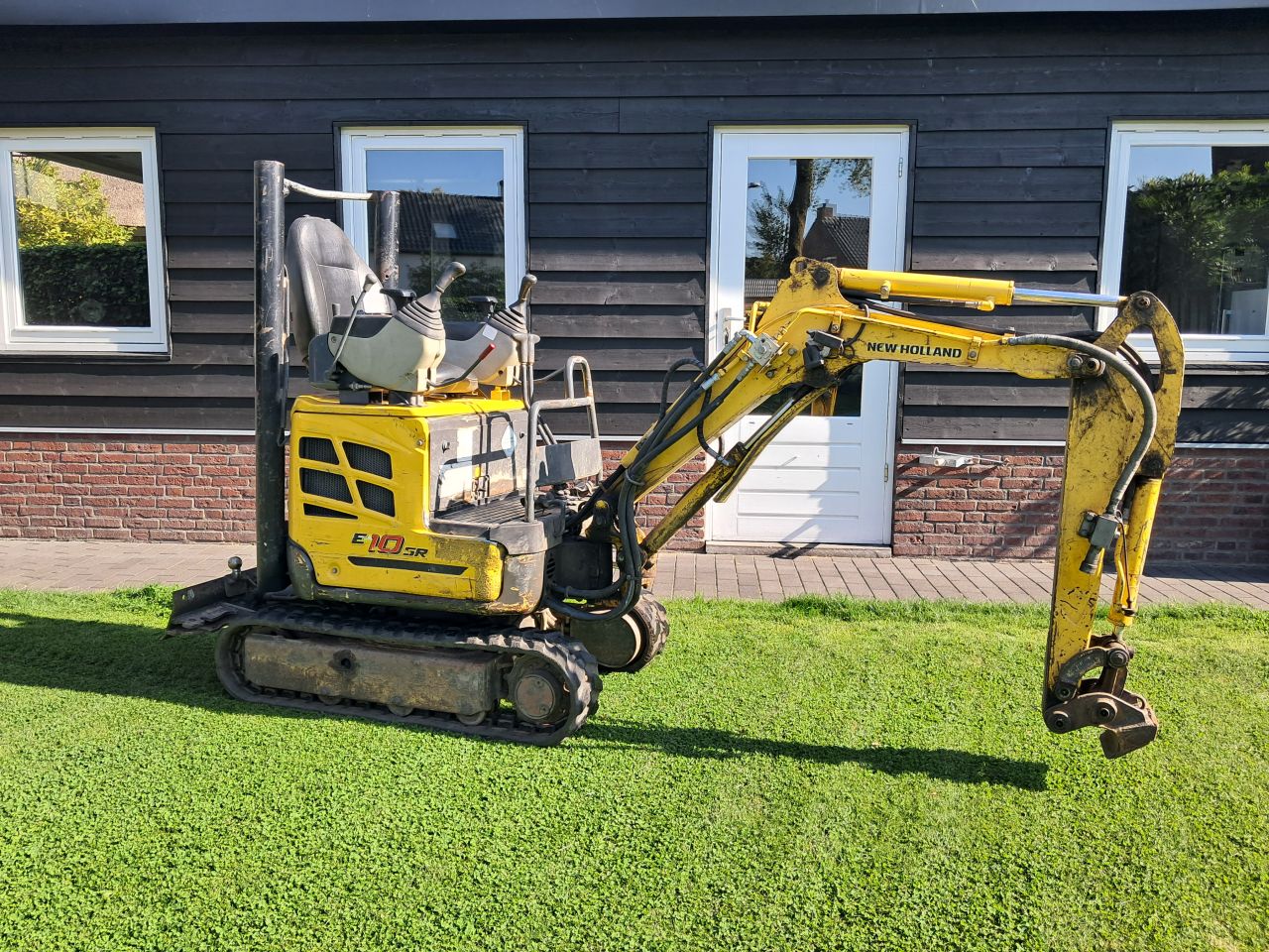 Minigraver New Holland E10 SR ( Bj 2011 ) Graafmachine / Kraan