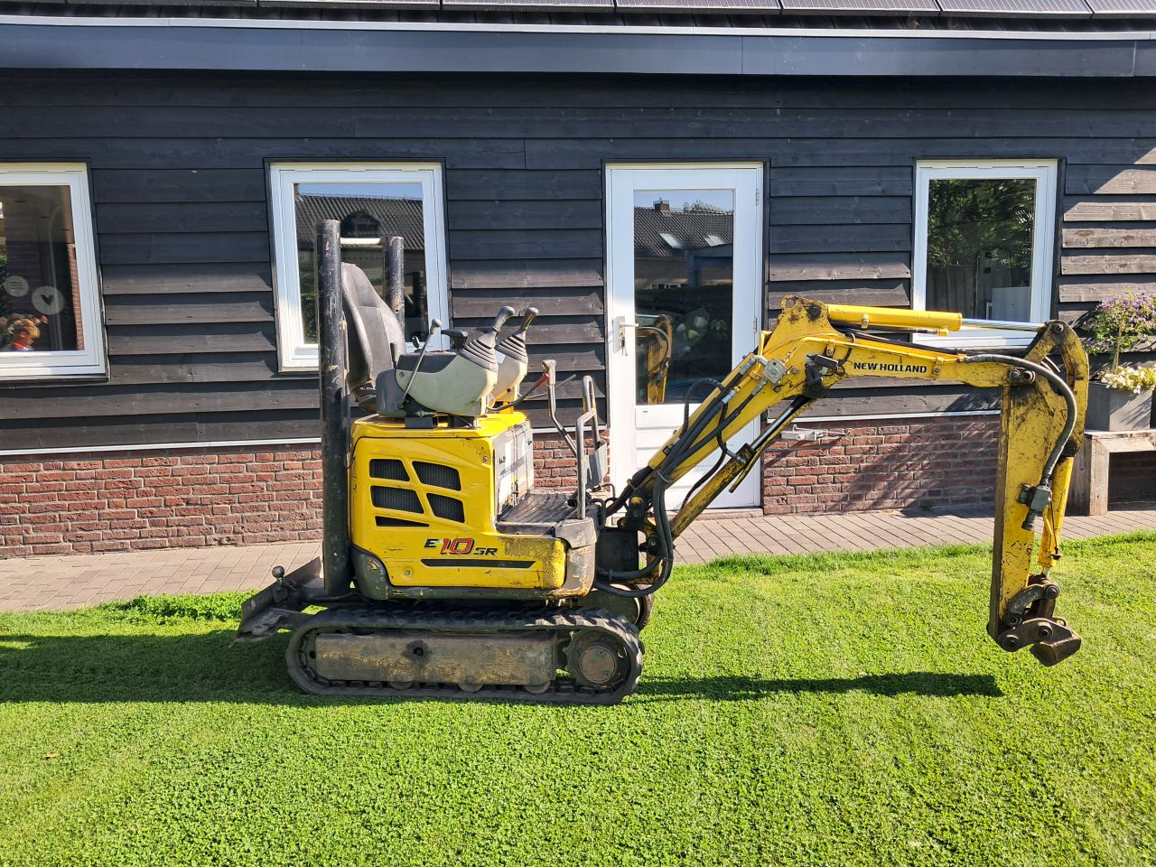 Minigraver New Holland E10 SR ( Bj 2011 ) Graafmachine / Kraan