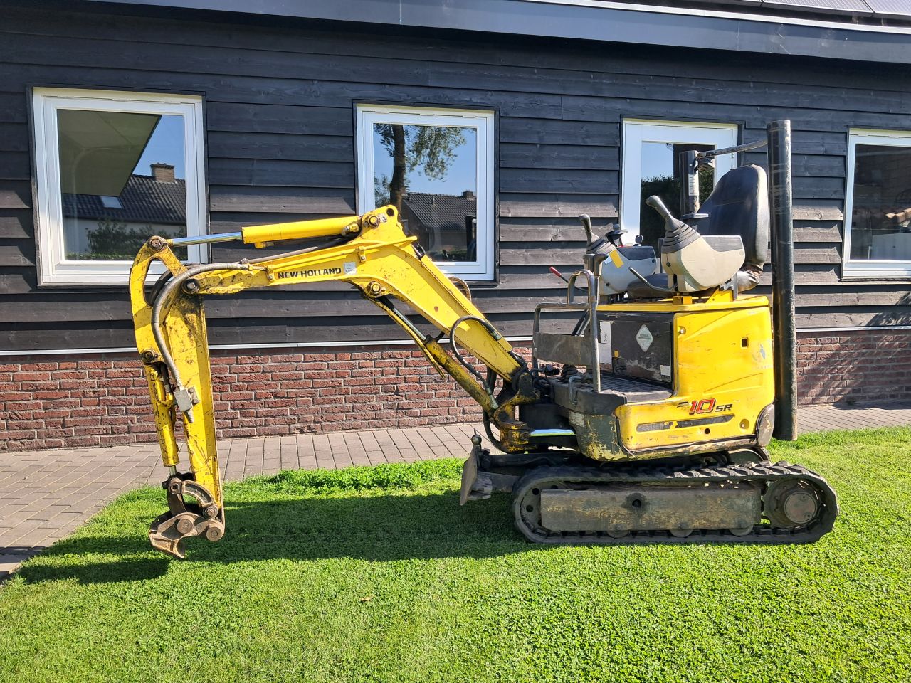 Minigraver New Holland E10 SR ( Bj 2011 ) Graafmachine / Kraan