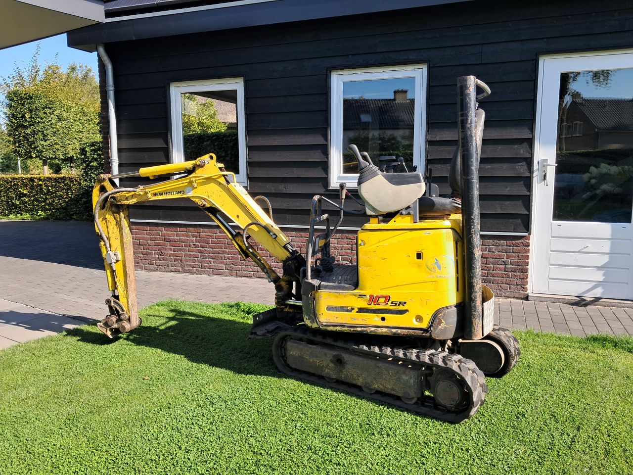 Minigraver New Holland E10 SR ( Bj 2011 ) Graafmachine / Kraan