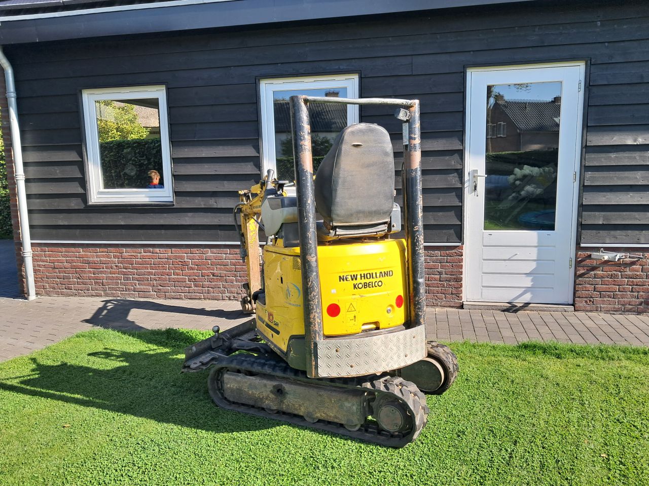 Minigraver New Holland E10 SR ( Bj 2011 ) Graafmachine / Kraan