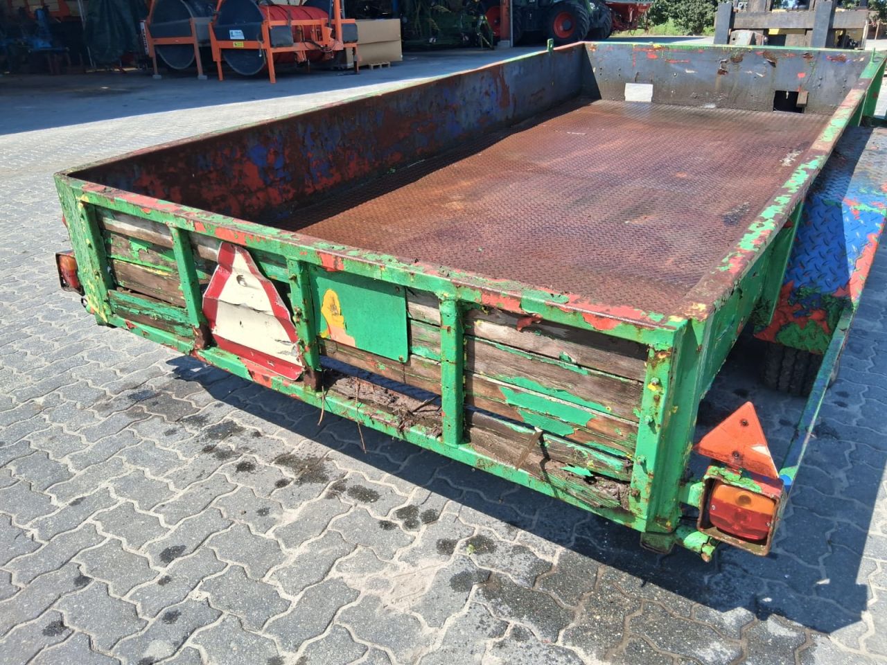 Oprijaanhanger Blomenröhr landbouw