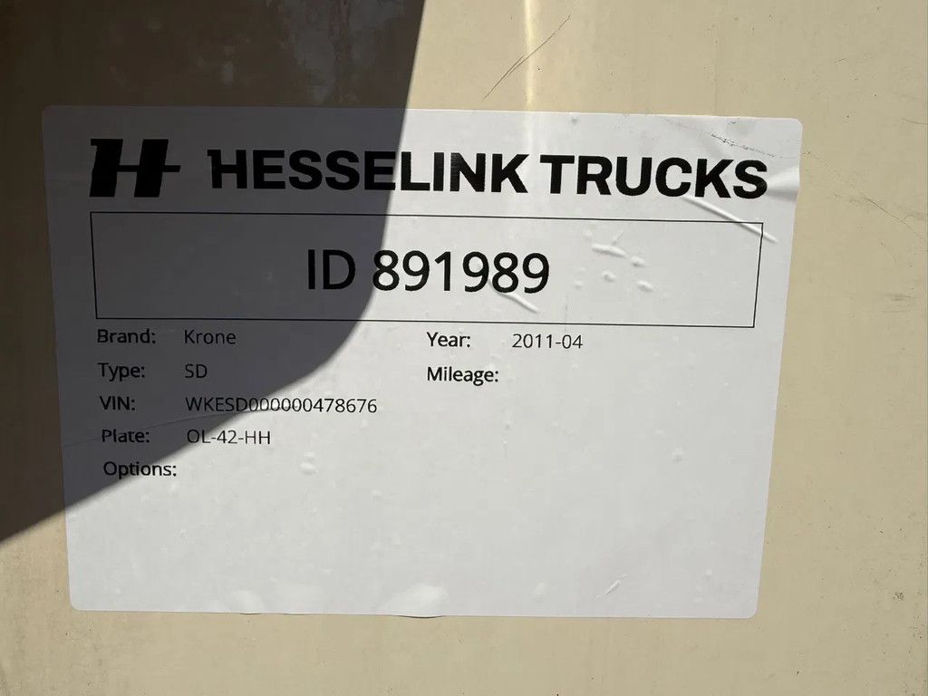 Krone Thermo King SLX 300 Whisper 5.386 uur! Stuuras 3500KG LBW! 265H 250B APK 02/2026