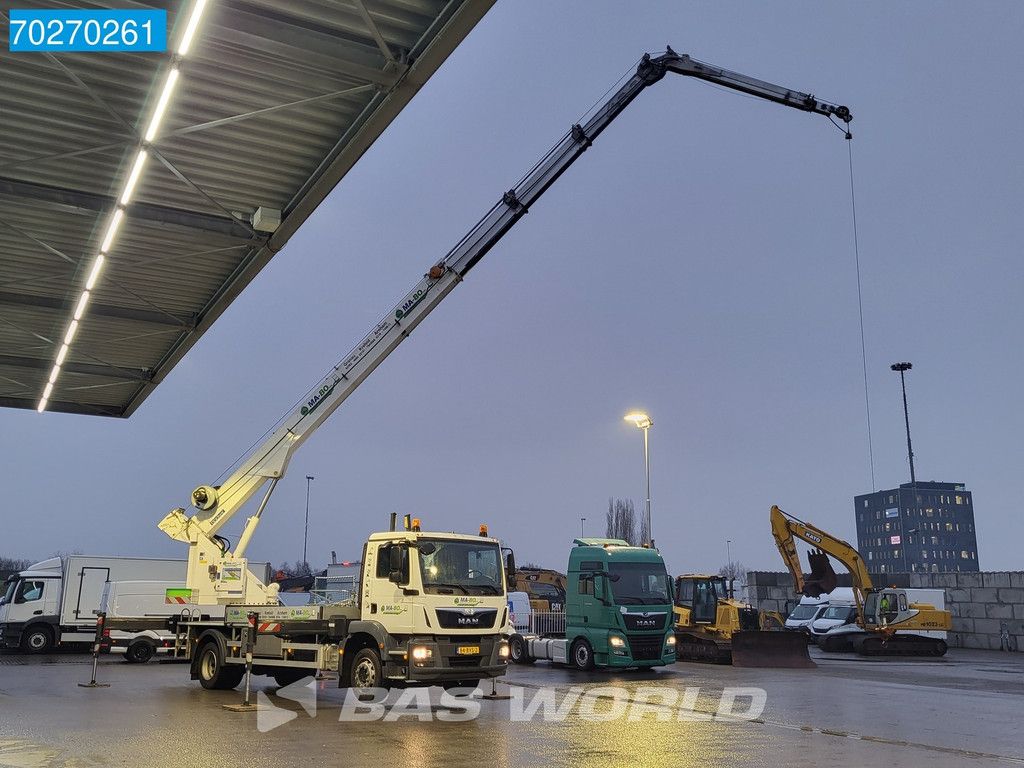 MAN TGM 18.250 4X2 44mtrs Böcker AK44/4000 Hubarbeitsbühne Manual Euro 6