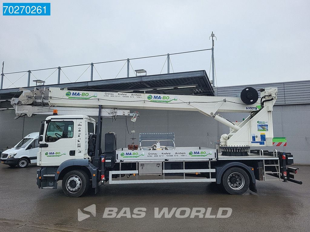 MAN TGM 18.250 4X2 44mtrs Böcker AK44/4000 Hubarbeitsbühne Manual Euro 6