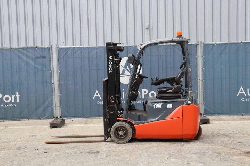 Toyota 8FBEK18T Electric Forklift 1800kg 3.0m 2016