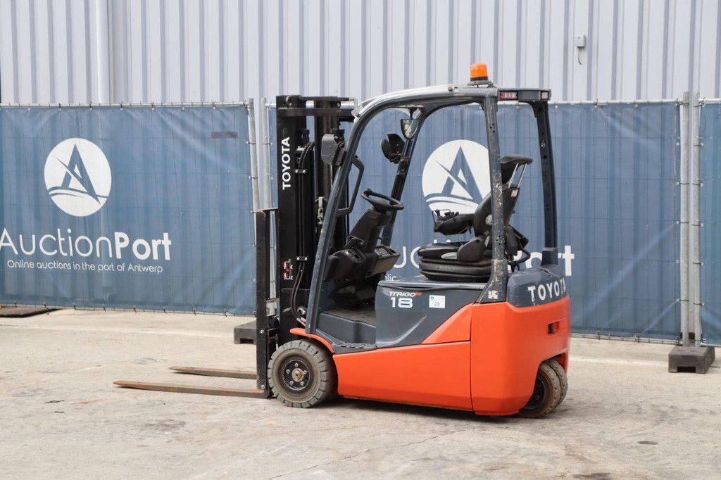 Toyota 8FBEK18T Electric Forklift 1800kg 3.0m 2016