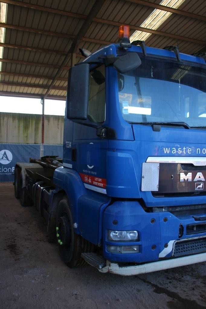 Hooklift system Truck MAN TGS 33.360 Diesel