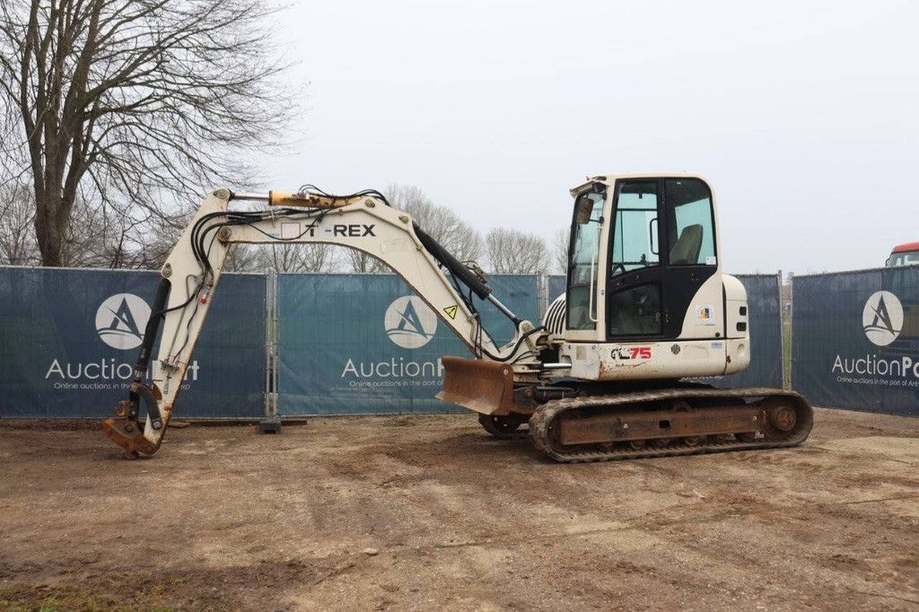 Rupsgraafmachine Terex TC75 Diesel 2007