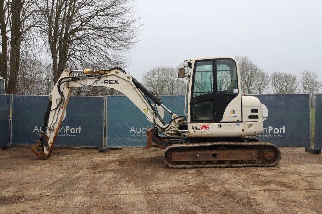 Rupsgraafmachine Terex TC75 Diesel 2007