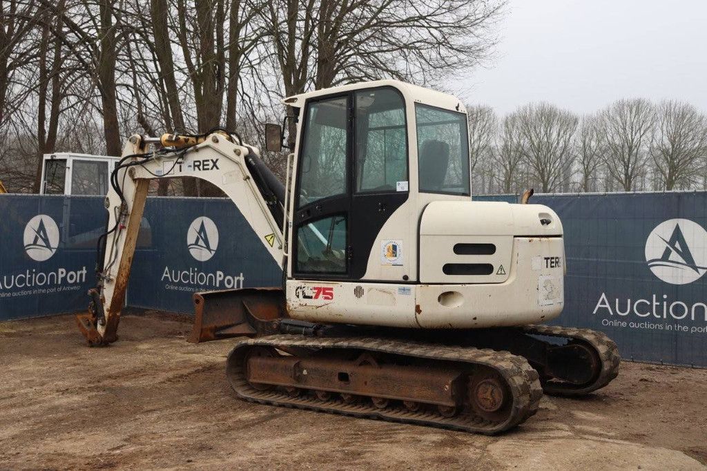 Rupsgraafmachine Terex TC75 Diesel 2007