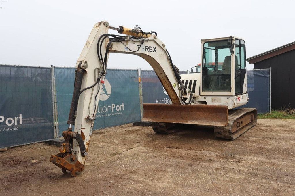 Rupsgraafmachine Terex TC75 Diesel 2007