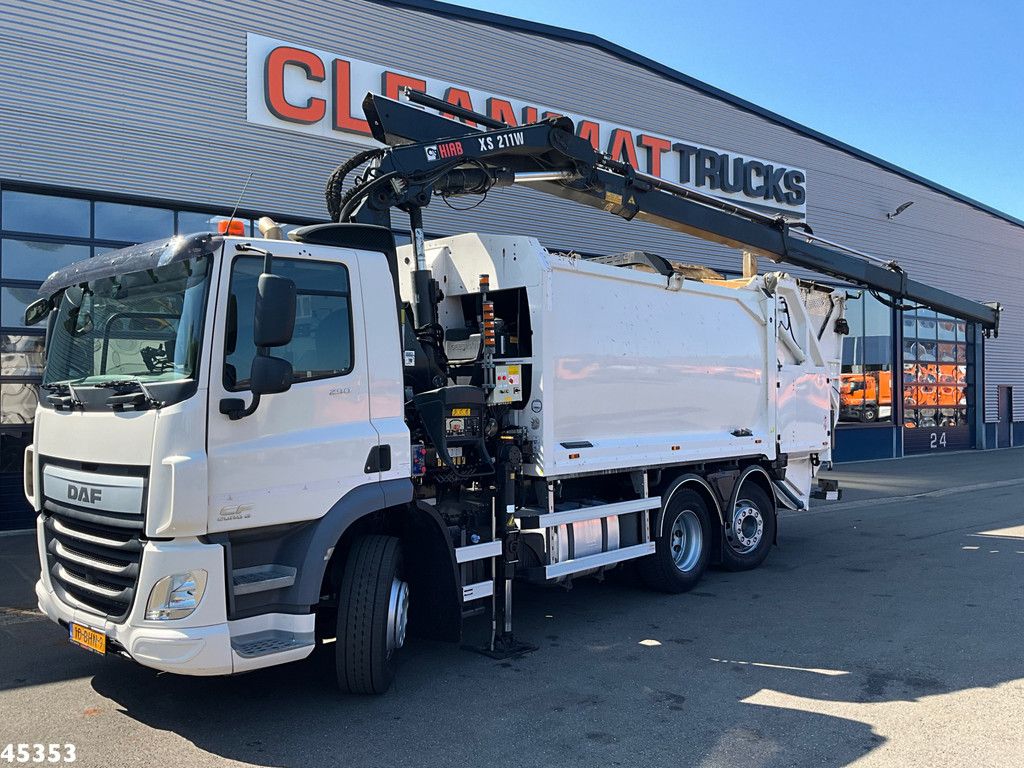 DAF FAN CF 290 Euro 6 Hiab 21 Tonmeter laadkraan