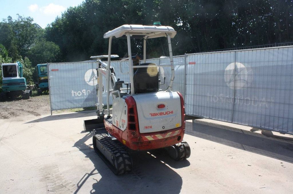 Minigraver Takeuchi TB216 Diesel 2018