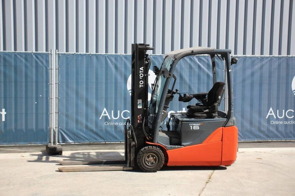 Toyota 8FBEK16T Electric Forklift 1600kg 3.3m 2018