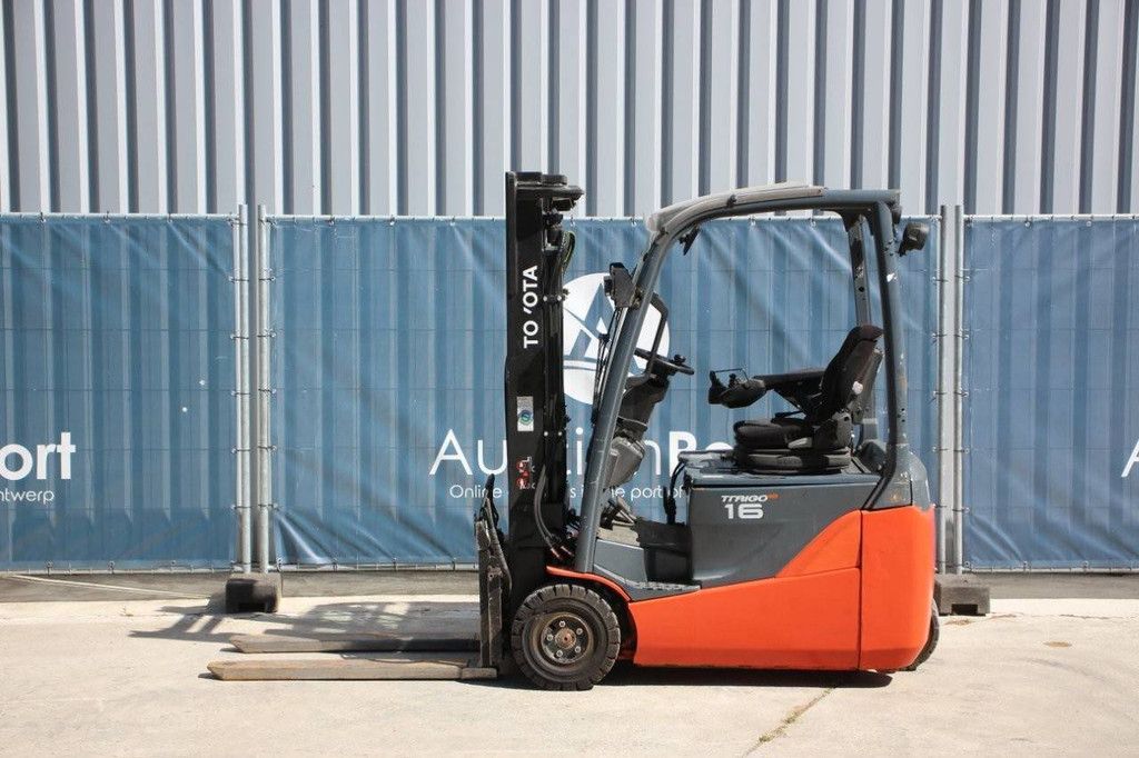 Toyota 8FBEK16T Electric Forklift 1600kg 3.3m 2018