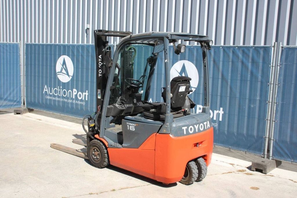 Toyota 8FBEK16T Electric Forklift 1600kg 3.3m 2018