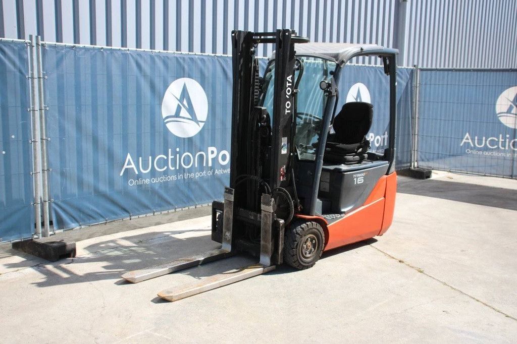 Toyota 8FBEK16T Electric Forklift 1600kg 3.3m 2018