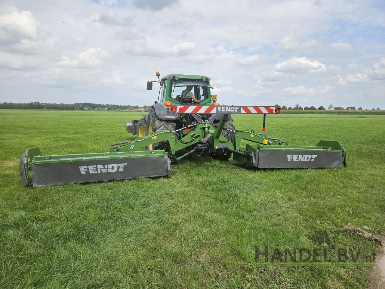 Fendt Slicer 911 triplemaaier vlindermaaier incl. frontmaaier