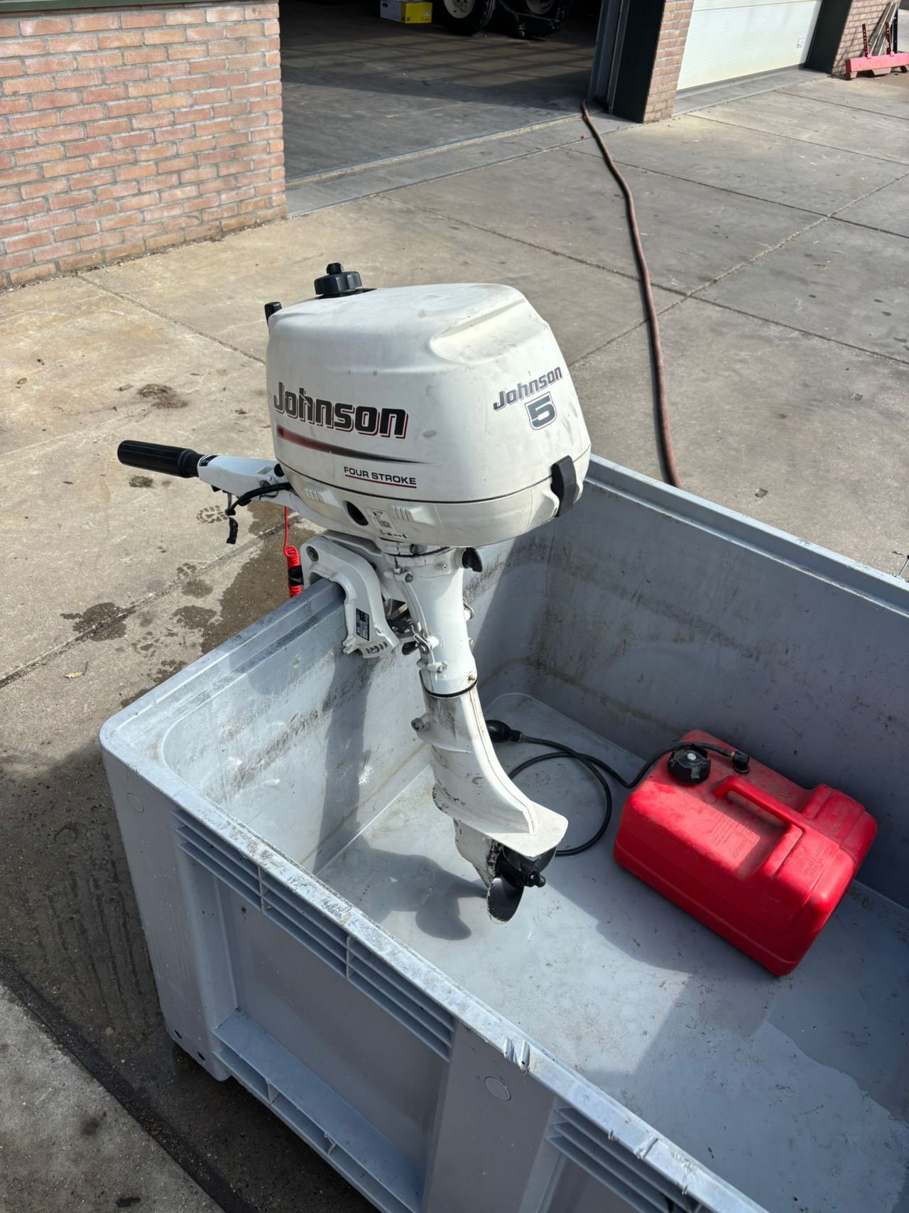 Johnson buitenboordmotor 4tak 5 pk