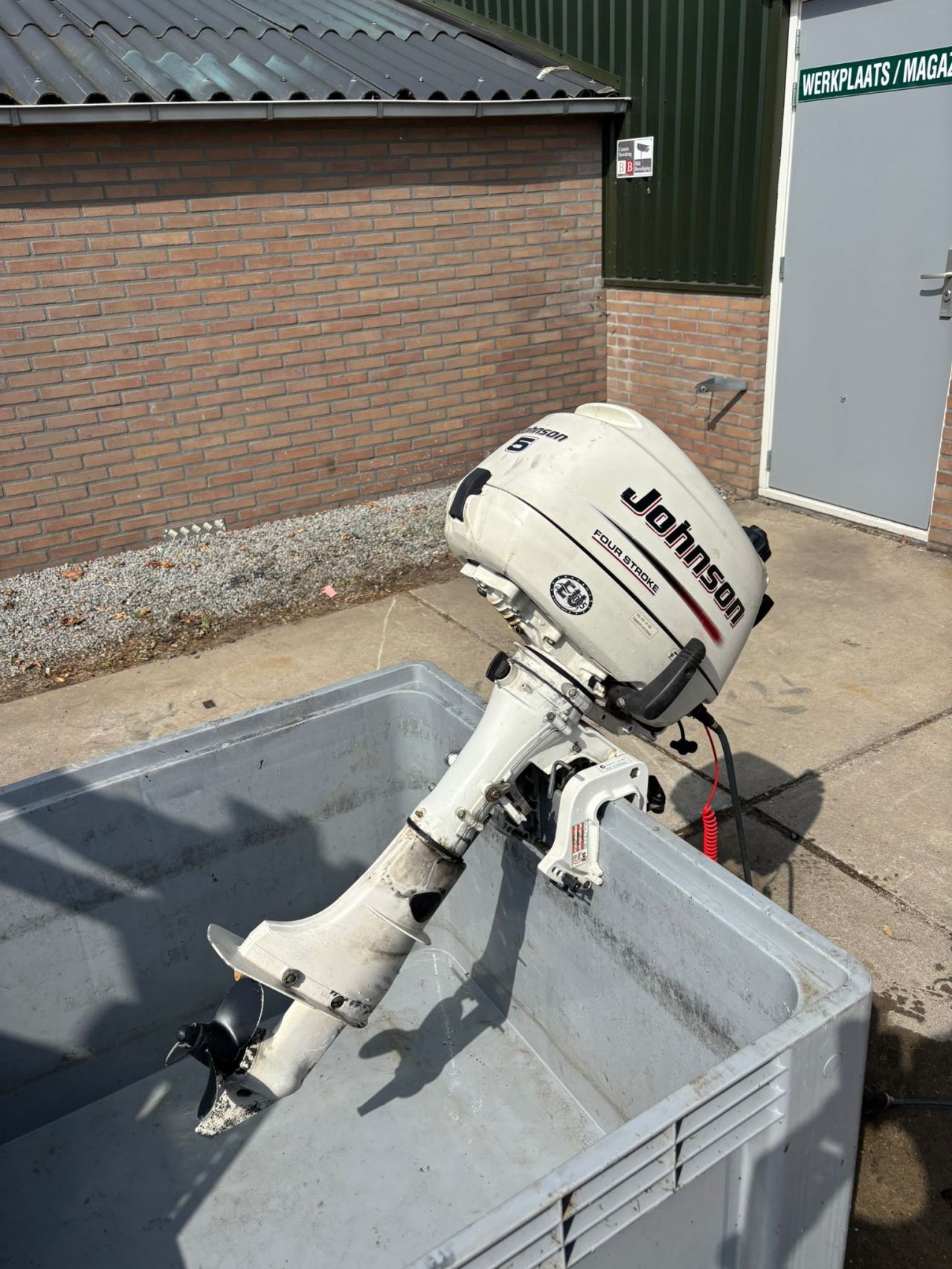 Johnson buitenboordmotor 4tak 5 pk