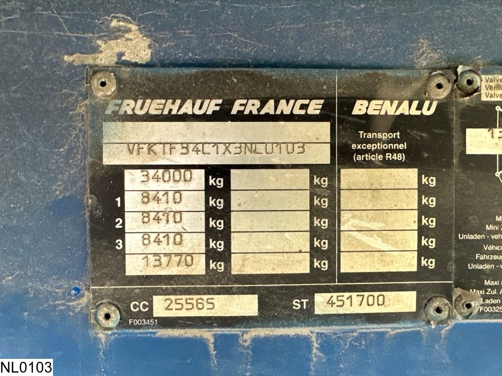 Benalu kipper 56 m3