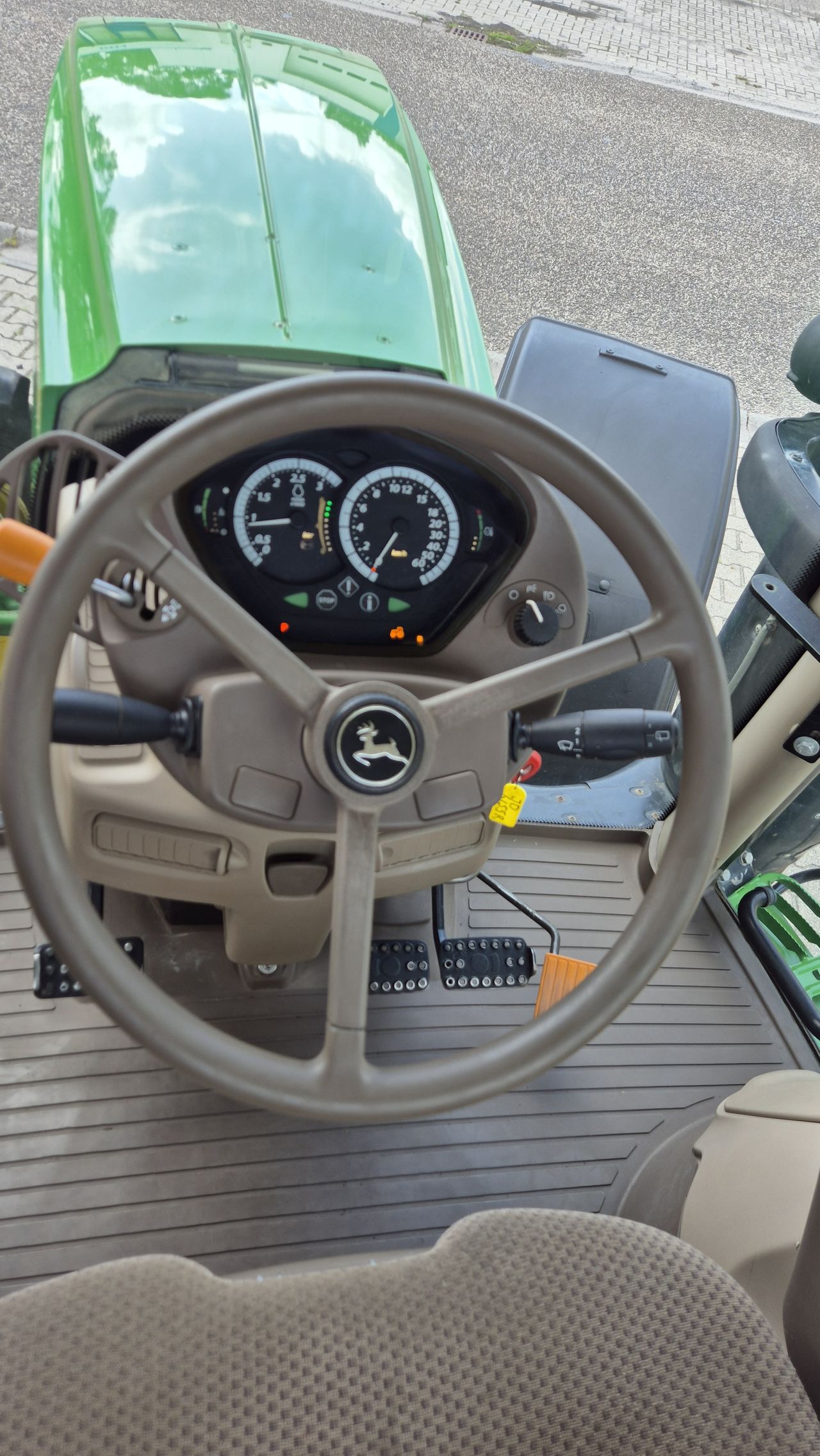 JOHN DEERE 6155R AP, 50Kmh. Lucht, Fronthef/PTO, AT, TLS, HCS