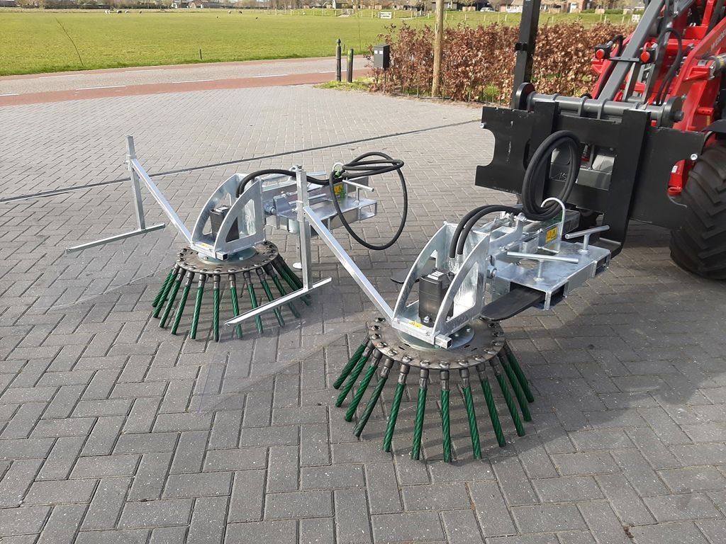 Hydraulische onkruidborstel
