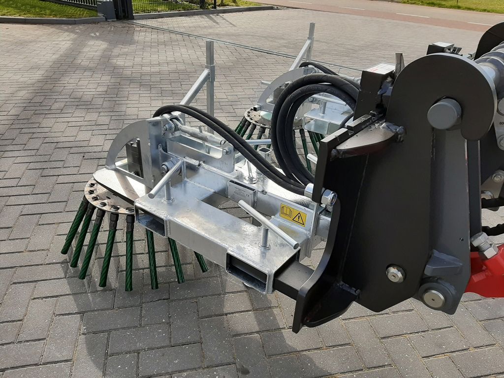 Hydraulische onkruidborstel