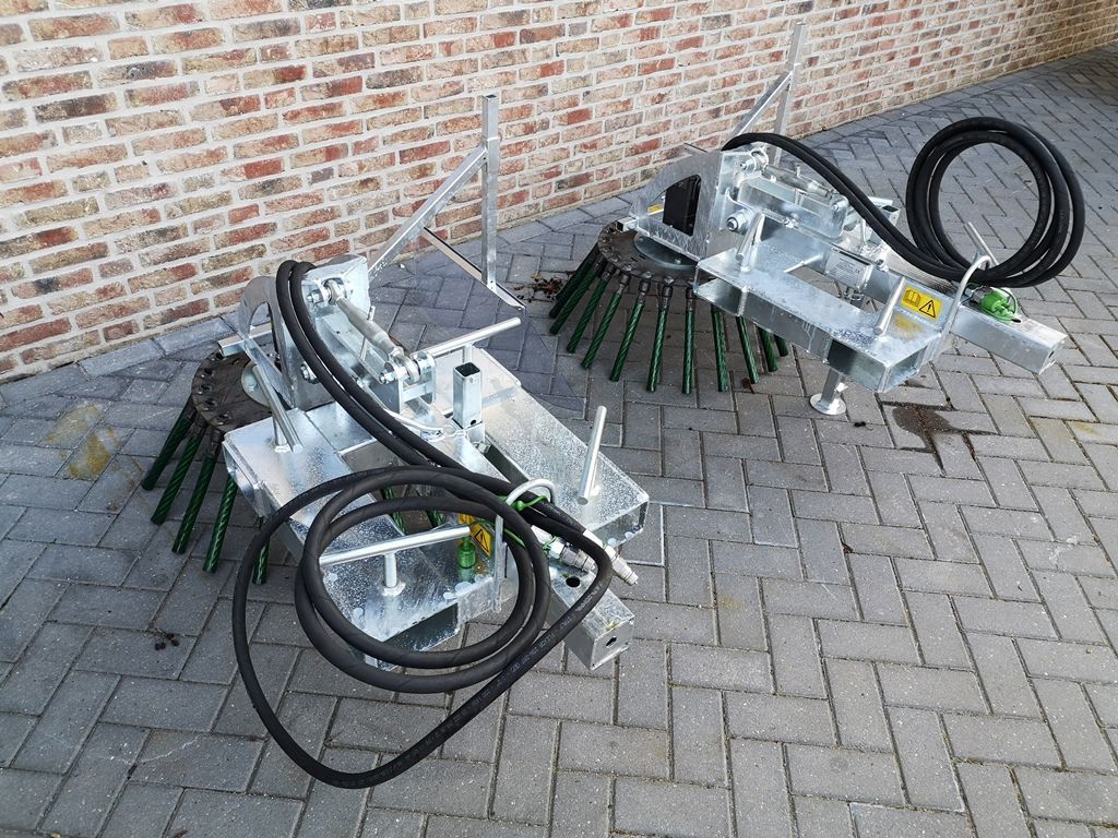 Hydraulische onkruidborstel