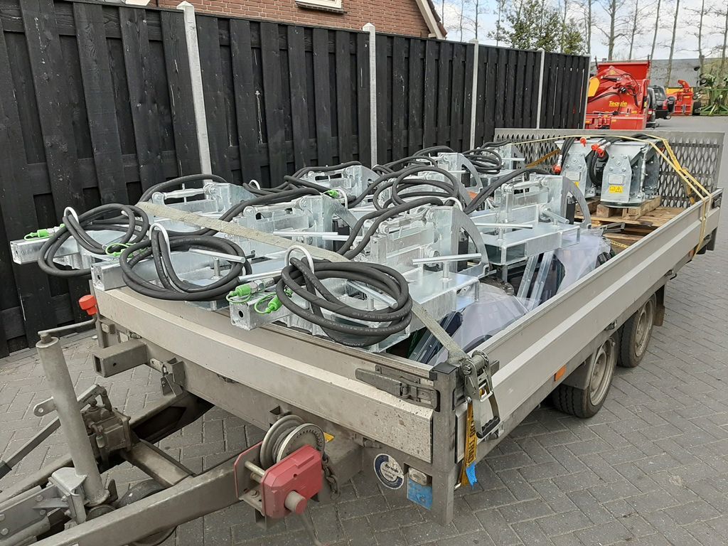 Hydraulische onkruidborstel